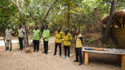 Begrüßung im Island Bush Cam - South Luangwa NP   GPS 13°25'54