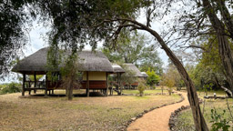 Kafunta River Lodge am South Luangwa nRiver   GPS 13°9'49